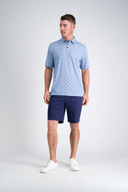 The Active Series&trade; Performance Poly Argle Palm Polo, Light Blue view# 4