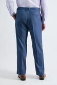 J.M. Haggar Premium Stretch Suit Pant - Flat Front, Chambray view# 3