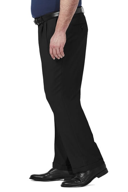 Big &amp; Tall Premium Comfort Dress Pant, Black view# 2