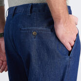 Stretch Denim Trouser, Medium Blue view# 5
