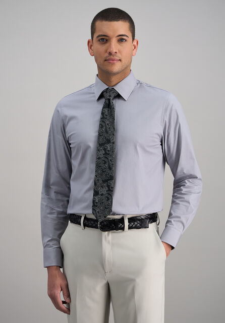 Premium Comfort Dress Shirt - Light Grey, Light Grey