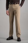 Premium No Iron Khaki Pant, Khaki view# 1