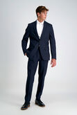 J.M. Haggar Premium Stretch Suit Jacket, Dark Navy, hi-res