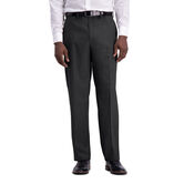 J.M. Haggar Texture Weave Suit Pant, Charcoal Htr view# 1