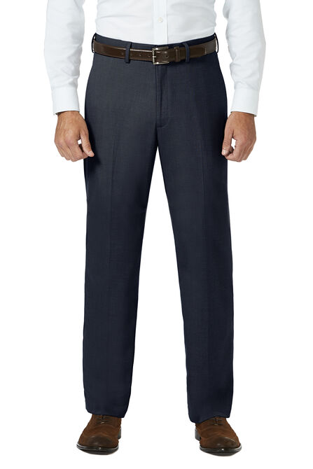 J.M. Haggar Dress Pant - Sharkskin, Dark Navy view# 1