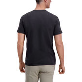 Mustang&reg; Slub Crew Shirt, Black view# 2