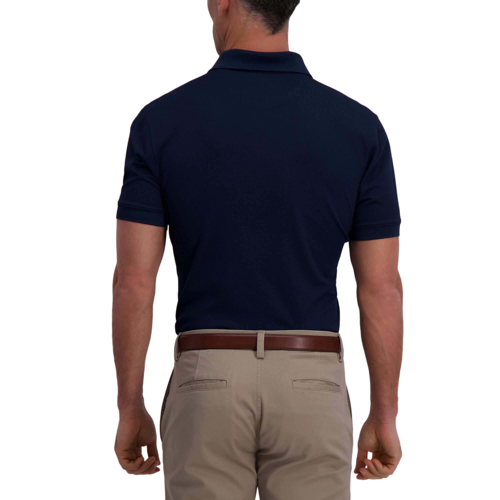 Quarter Zip Waffle Textured Polo Quarter Zip Waffle Textured Polo