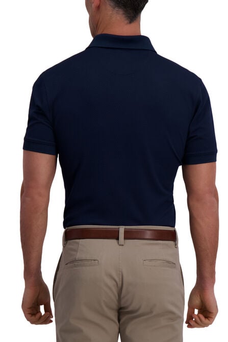 Quarter Zip Waffle Textured Polo,  view# 6