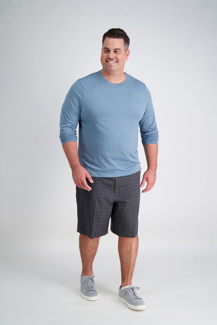 Big &amp; Tall Cool 18&reg; Pro Graphic Windowpane Short ,  view# 1