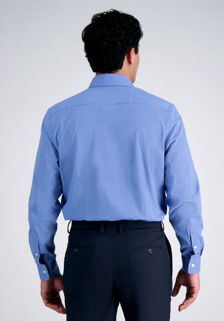 Premium Comfort Dress Shirt - Blue Dobby, Cobalt
