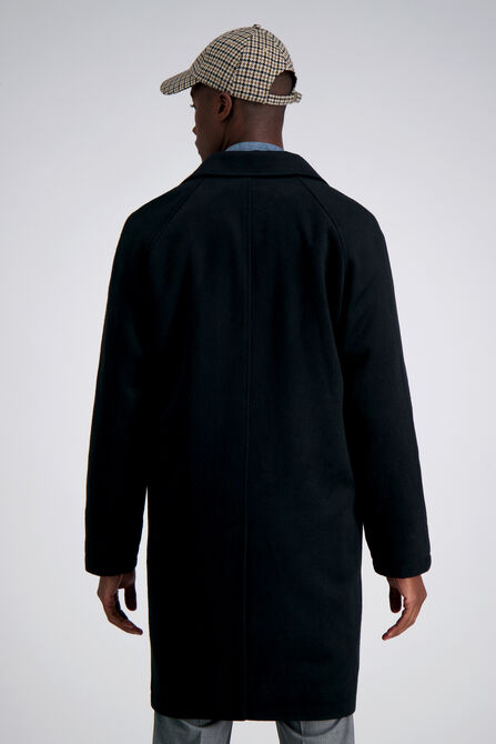 J.M. Haggar Overcoat, Black view# 2