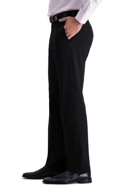 J.M. Haggar 4-Way Stretch Dress Pant, Black view# 2