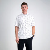The Active Series&trade; Performance Ditsy Crosshatch Poly Polo , White view# 1