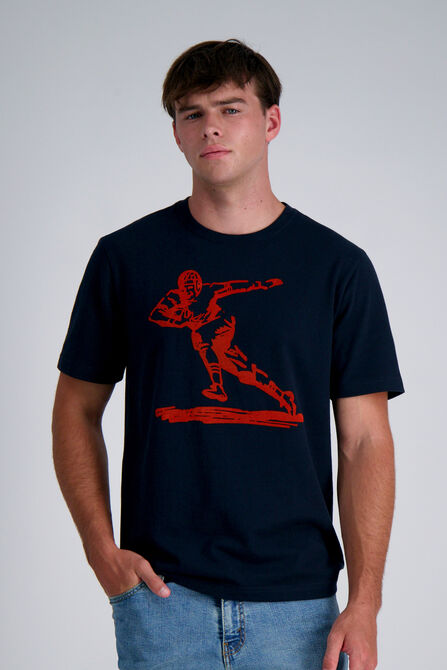 Pro Football Hall of Fame X Haggar - Vintage Player Graphic Tee,  Mood Indigo #193 view# 1