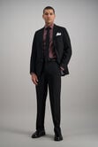 Premium Comfort Dress Shirt -  Dark Red Check, Red view# 3