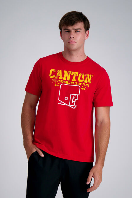 Pro Football Hall of Fame X Haggar - Canton Graphic Tee,  Crimson #293 view# 1