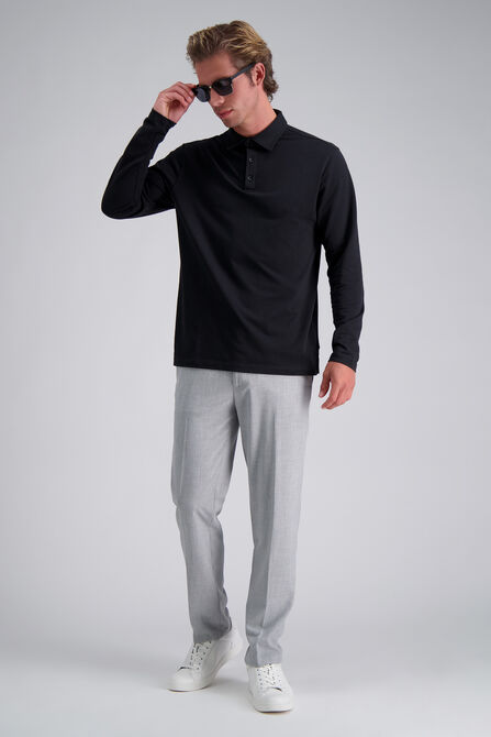 French Terry Polo Shirt,  view# 3