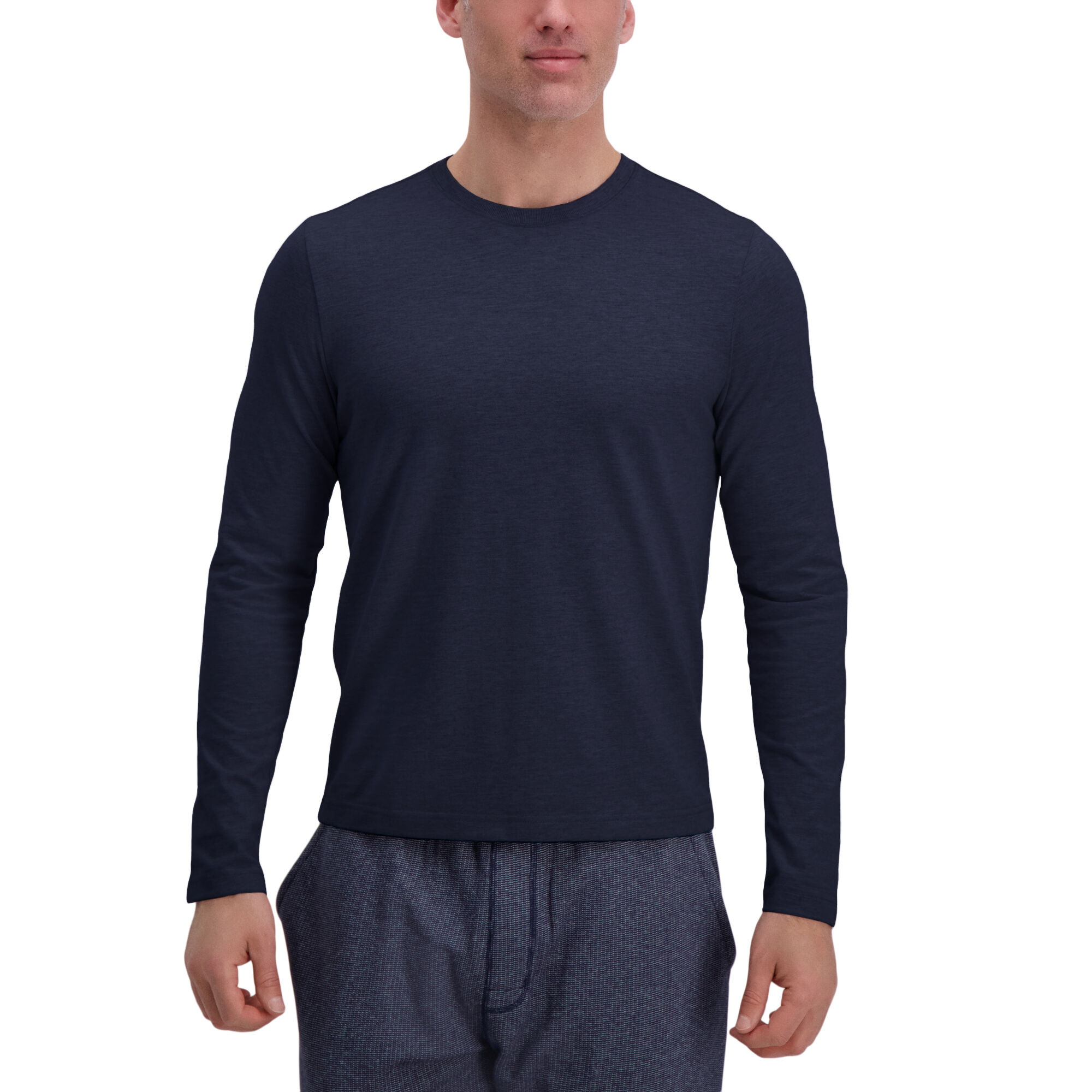 Long sleeve heavyweight crew neck tee clearance