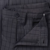 Big &amp; Tall Cool 18&reg; Pro Graphic Windowpane Short , Graphite view# 3