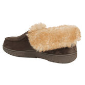 Microsuede Bootie Slippers, Brown view# 5