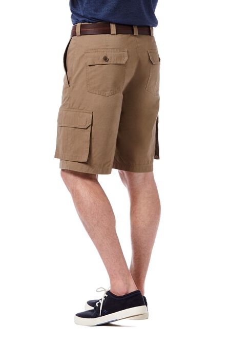 Canvas Cargo Short, Military Green view# 6