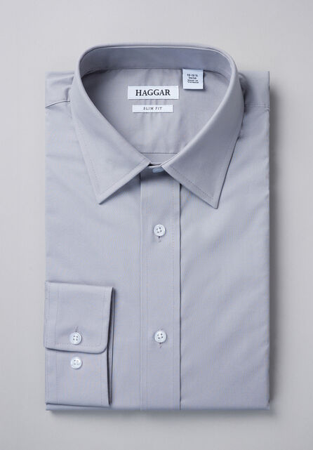 Premium Comfort Dress Shirt - Light Grey, Light Grey