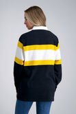 Pro Football Hall of Fame X Haggar - Vintage Wash Rugby Polo,  Golden Yellow #145 view# 4