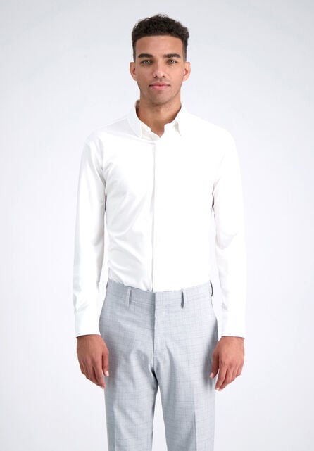 Smart Wash&reg; Dress Shirt - White, White