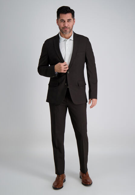 J.M. Haggar Premium Stretch Suit Jacket, Chocolate