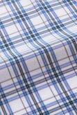 Smart Wash&trade; Dress Shirt - White &amp; Blue Plaid, Chinchilla view# 6