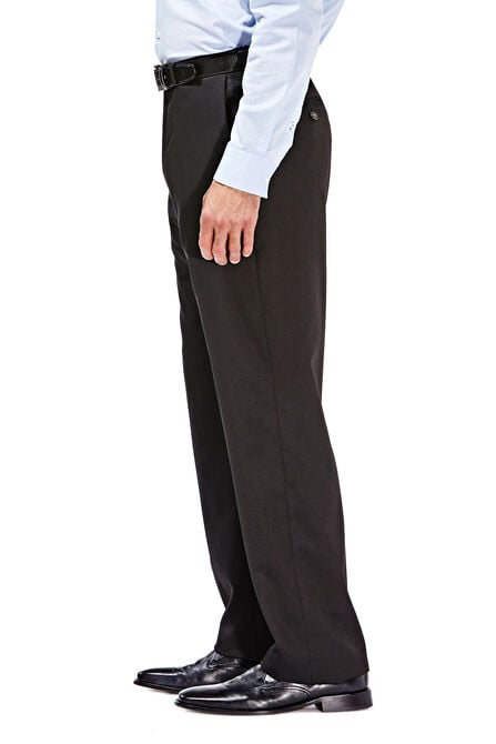 Wool Blend Twill Suit Pant, Black view# 2