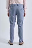 Smart Wash&reg; Tonal Plaid Suit Pant, Chambray view# 3