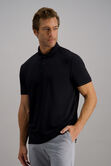 Short Sleeve Pique Polo, Black view# 1