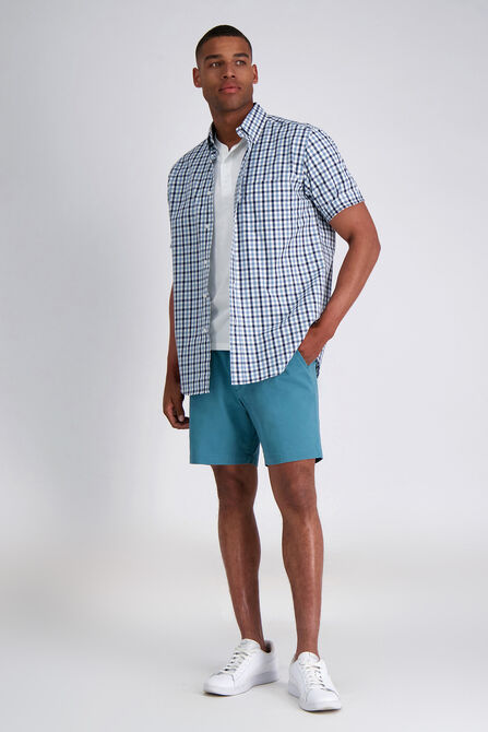 Life Khaki&trade; Plaid Shirt, Blue Slate view# 3
