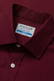 Premium Comfort Dress Shirt -  Dark Red,  view# 4