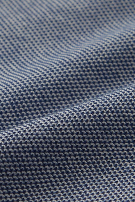 2-Color Pique Polo, BLUE view# 6