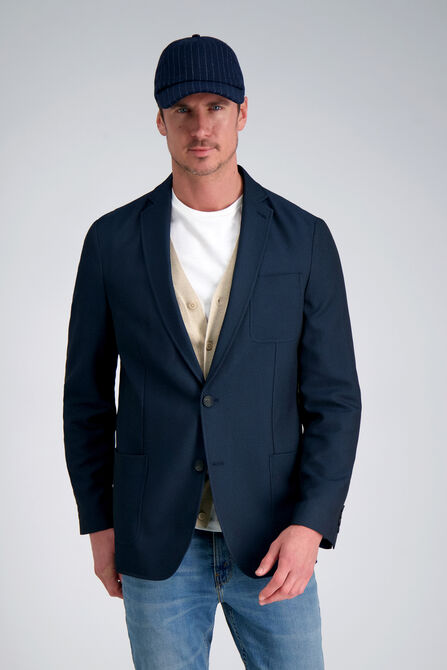 Smart Wash&trade; Birdseye Sport Coat,  view# 1