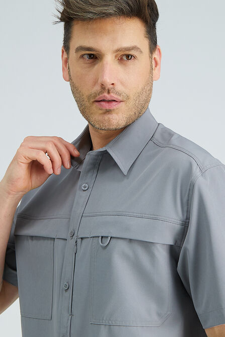 The Active Series&trade; Hike Shirt, Light Grey view# 3