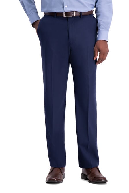 J.M. Haggar 4-Way Stretch Dress Pant, BLUE view# 1