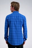 Smart Wash&trade; Dress Shirt - Blue Check, Medium Blue view# 2