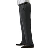 Big &amp; Tall J.M. Haggar Premium Stretch Suit Pant - Pleated Front, Med Grey view# 2