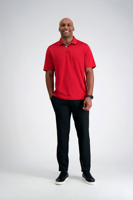 The Active Series&trade; Performance Poly Polo, Red view# 3