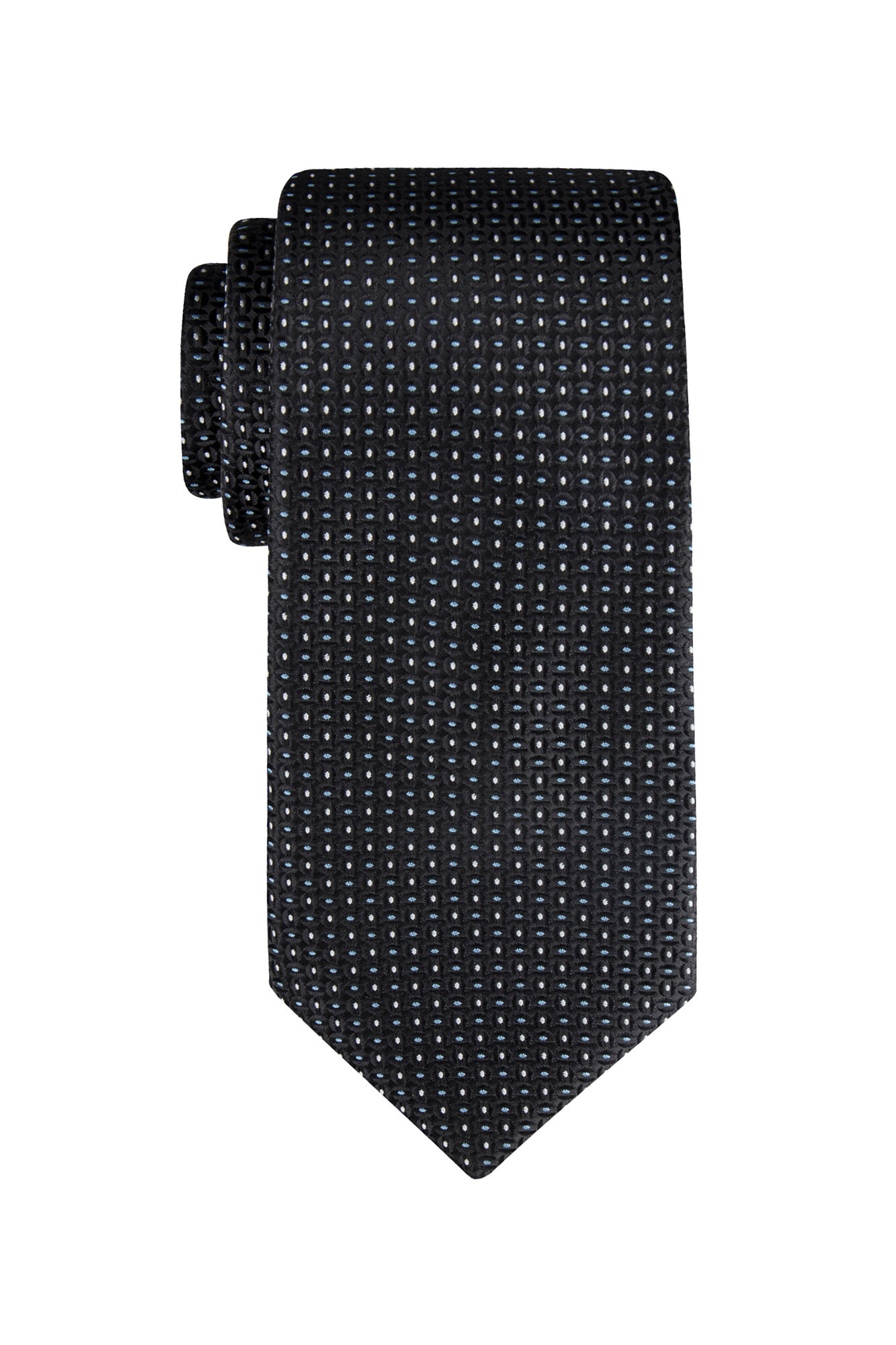 Haggar Micro Neat Tie Black (HH00100007) photo