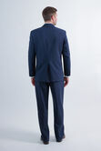 J.M. Haggar Prince of Wales Suit Jacket, Navy view# 4