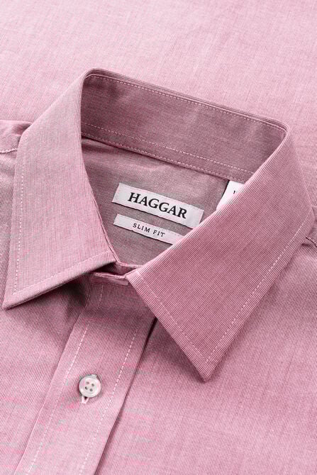 Premium Comfort Dress Shirt - Burgundy,  view# 4