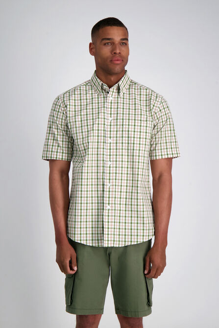 Life Khaki&trade; Plaid Shirt, White view# 1