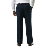 Big &amp; Tall J.M. Haggar Premium Stretch Suit Pant - Flat Front, Dark Navy view# 3