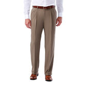 Big &amp; Tall E-CLO&trade; Glen Plaid Dress Pant,  Dark Taupe view# 1