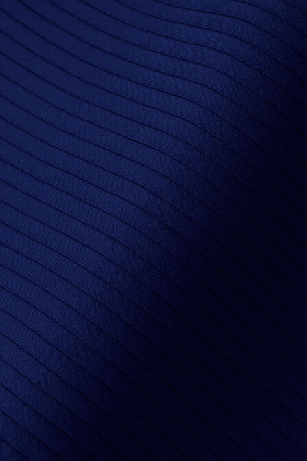 Johnny Collar Ribbed Sweater, Glacier Blue view# 5