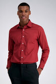 Premium Comfort Dress Shirt - Red Solid, Red view# 1